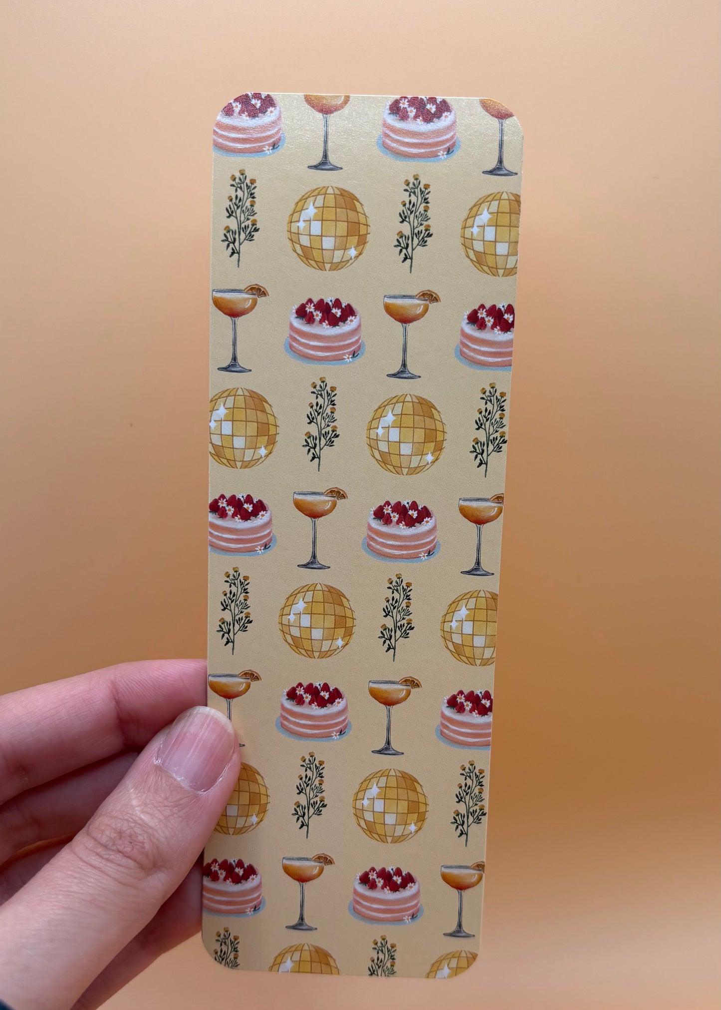 Orange Disco Bookmark