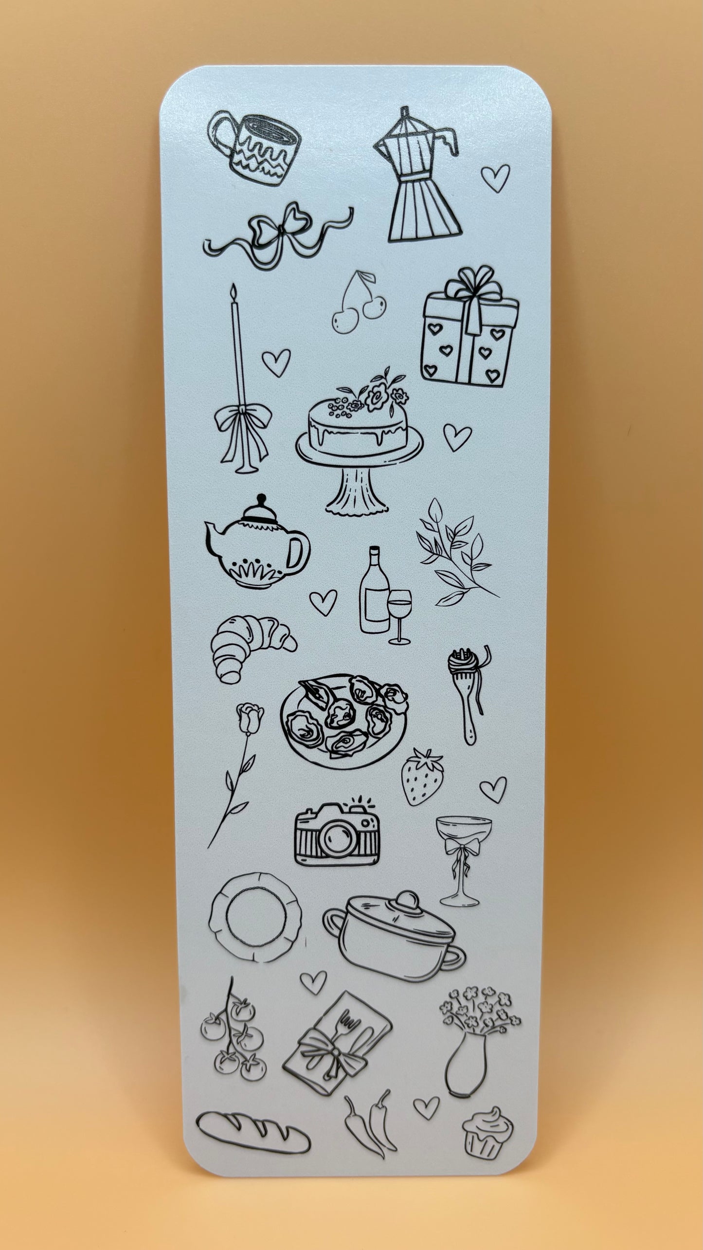 Dinner Party Bookmark