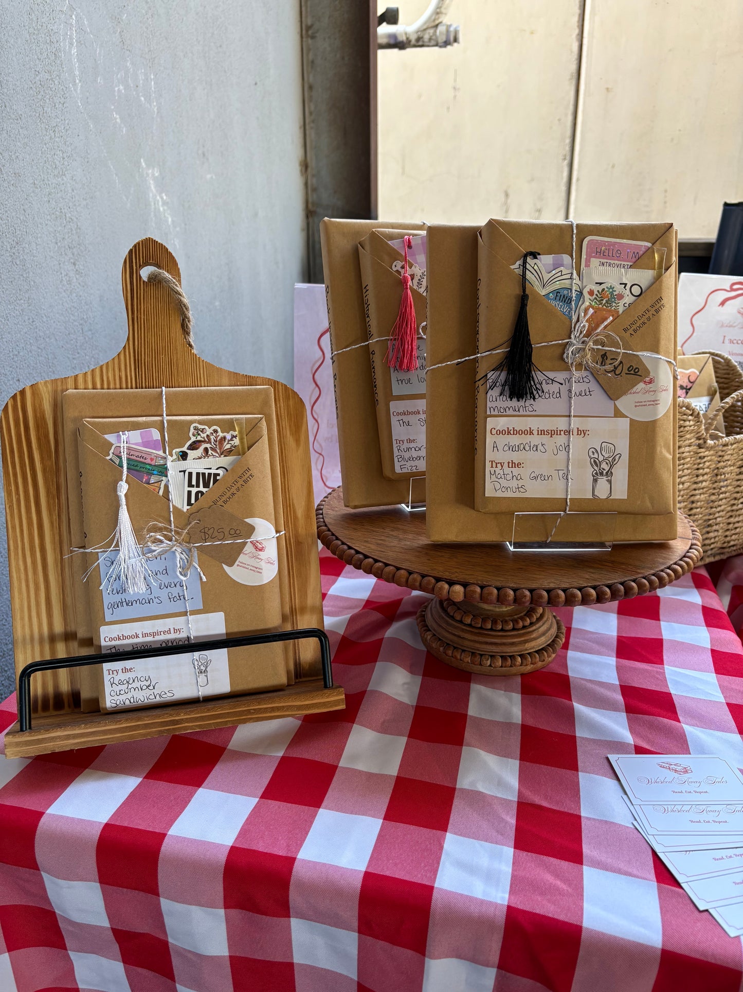 Blind Date with a Book & a Bite- Novel Nibbles