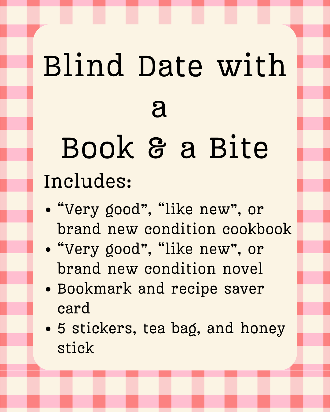 Blind Date with a Book & a Bite